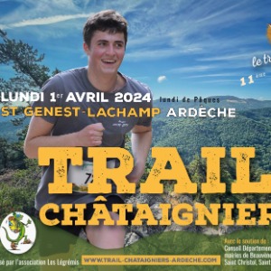 Logo Trail des Châtaigniers 2024 Ardèche
